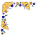 C1: Butterflies & Flowers---Canary(Isacord 40 #1124)&#13;&#10;C2: Flowers & Outlines---Blueberry(Isacord 40 #1235)&#13;&#10;C3: Flowers & Centers---Lavender(Isacord 40 #1193)&#13;&#10;C4: Butterfly Overlay---Pearl / Iridescent(Yenmet/ Isamet #7021)&#13;&#