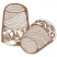 C1: Thimbles---Pecan(Isacord 40 #1128)