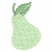 C1: Stem & Leaf---Bright Mint(Isacord 40 #1510)&#13;&#10;C2: Pear---Spring Frost(Isacord 40 #1047)