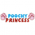 C1: "Poochy"---Crystal Blue(Isacord 40 #1249)&#13;&#10;C2: "Princess"---Blossom(Isacord 40 #1257)&#13;&#10;C3: Paw Prints---Impatience(Isacord 40 #1111)&#13;&#10;C4: Paw Prints Outlines---Blossom(Isacord 40 #1257)