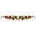 C1: Vines---Lima Bean(Isacord 40 #1177)&#13;&#10;C2: Roses---Poinsettia(Isacord 40 #1147)