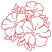 C1: Single Color Design---Poinsettia(Isacord 40 #1147)