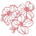 C1: Single Color Design---Poinsettia(Isacord 40 #1147)