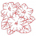 C1: Single Color Design---Poinsettia(Isacord 40 #1147)