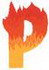 Fire #2 Letter P 96