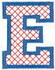 X-Stitch "E" 98