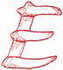 Handstitch Letter E