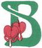 Flower Letter B