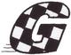 Checkered Flag Letter G