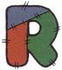 Patchwork Letter R