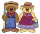 Barnyard Bears Applique