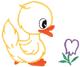 Duck & Flower