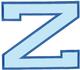 Letter Z W\O Banner