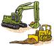 Excavator & Dozer