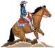 Lg. Women's Reining Horse