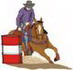 Lg. Male Barrel Racer