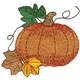 Pumpkin W/ Leaves