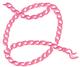 "Q" Rope Alphabet 2.5"