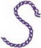 "S" Rope Alphabet 2.5"