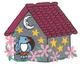 Birdhouse W/stars