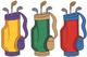 Golf Bags Applique