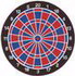 Lg. Dart Board Applique