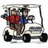 Men In Golf Cart