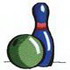 Bowling Ball & Pin