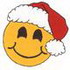 Smiley Face Santa