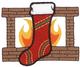 Stocking & Fireplace