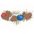 Pine Cones & Christmas Bulbs