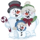 Snowman Family