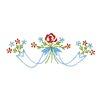 FLORAL BOUQUET BORDER