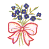 FLORAL DESIGN APPLIQUE