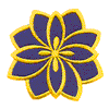 FLOWER APPLIQUE #584