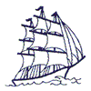 CLIPPER SHIP OUTLINE