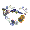 INSTRUMENTS W/HEARTS & RIBBON