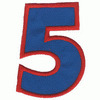 FIVE APPLIQUE