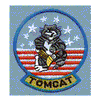 TOMCAT (SEWN ON BLUE)