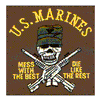 U.S. MARINES (SEWN ON TAN)