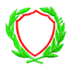 LAUREL WREATH & SHIELD CREST