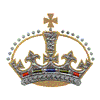 CROWN APPLIQUE