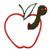 WORM & APPLE