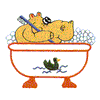 HIPPO IN TUB