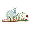 LITTLE HOUSE APPLIQUE