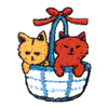 KITTIES IN A BASKET