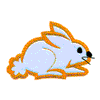 RABBIT APPLIQUE