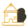 HOUSE APPLIQUE