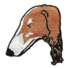 BORZOI HEAD