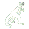 DINOSAUR OUTLINE